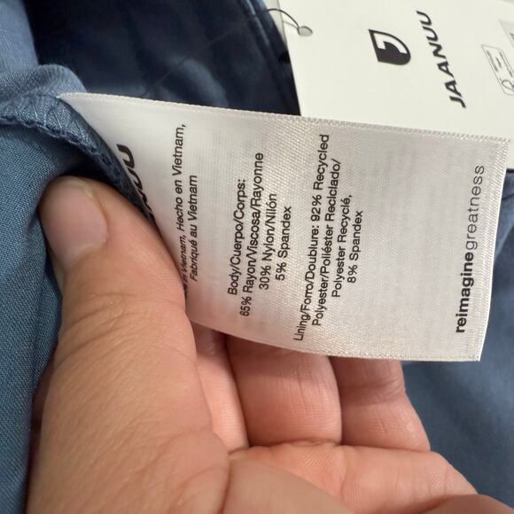 NWT Jaanuu Rubi Slim ULTRAsoft Scrub Jogger, Blue, M Petite - Picture 7 of 8